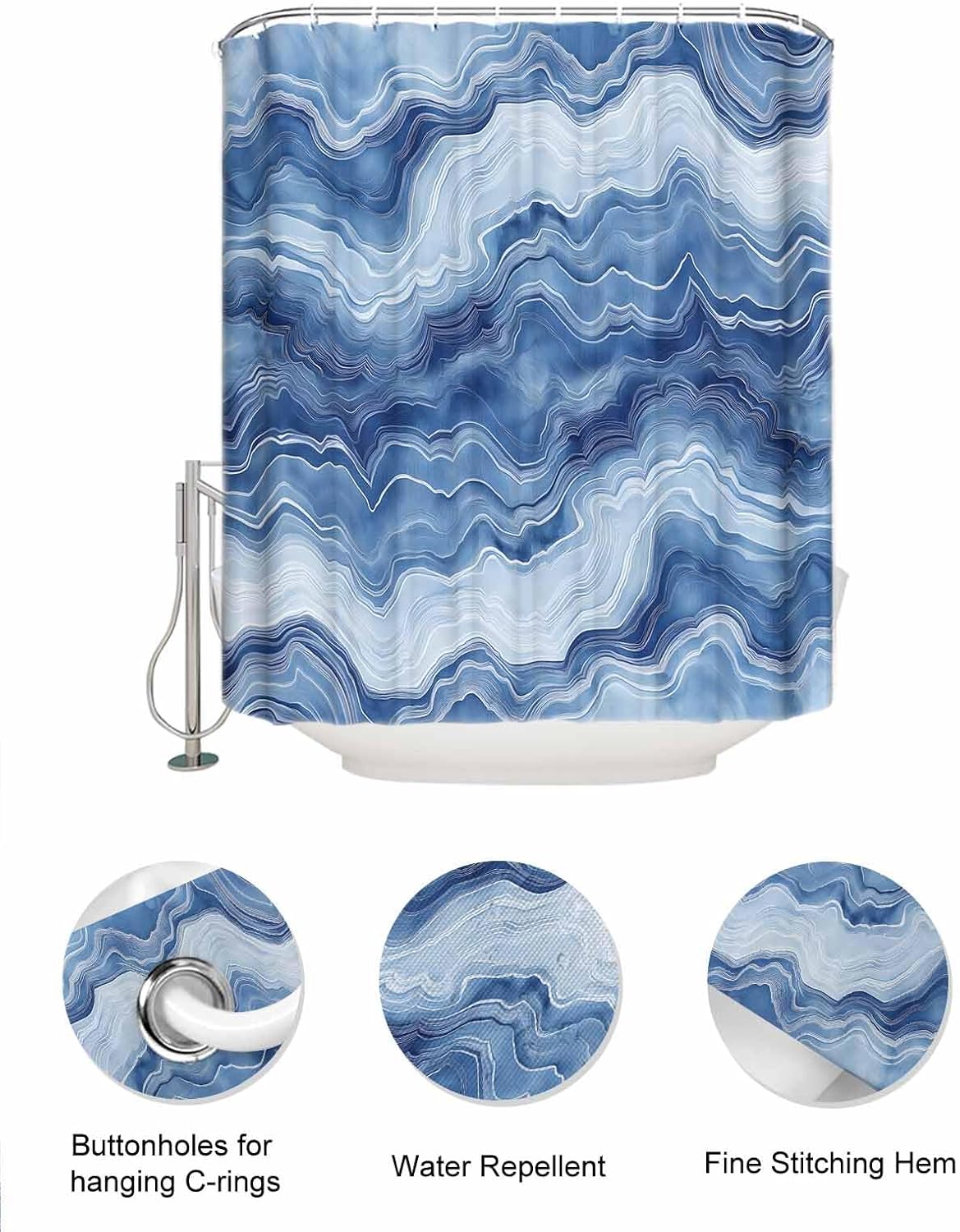 Easily Install 10-Pocket Mesh Shower Caddy for Bathroom Beyond