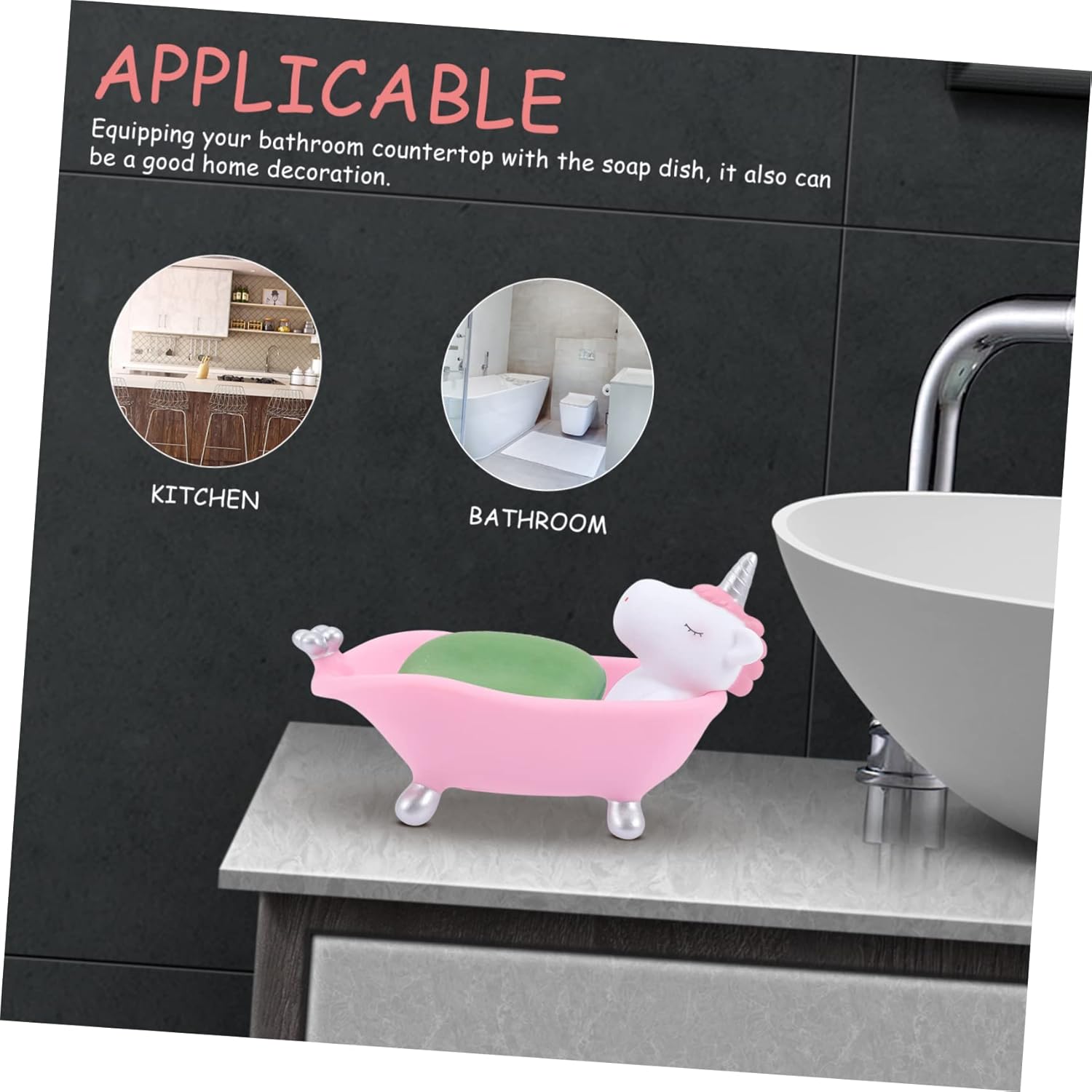 Unicorn Soap Dish