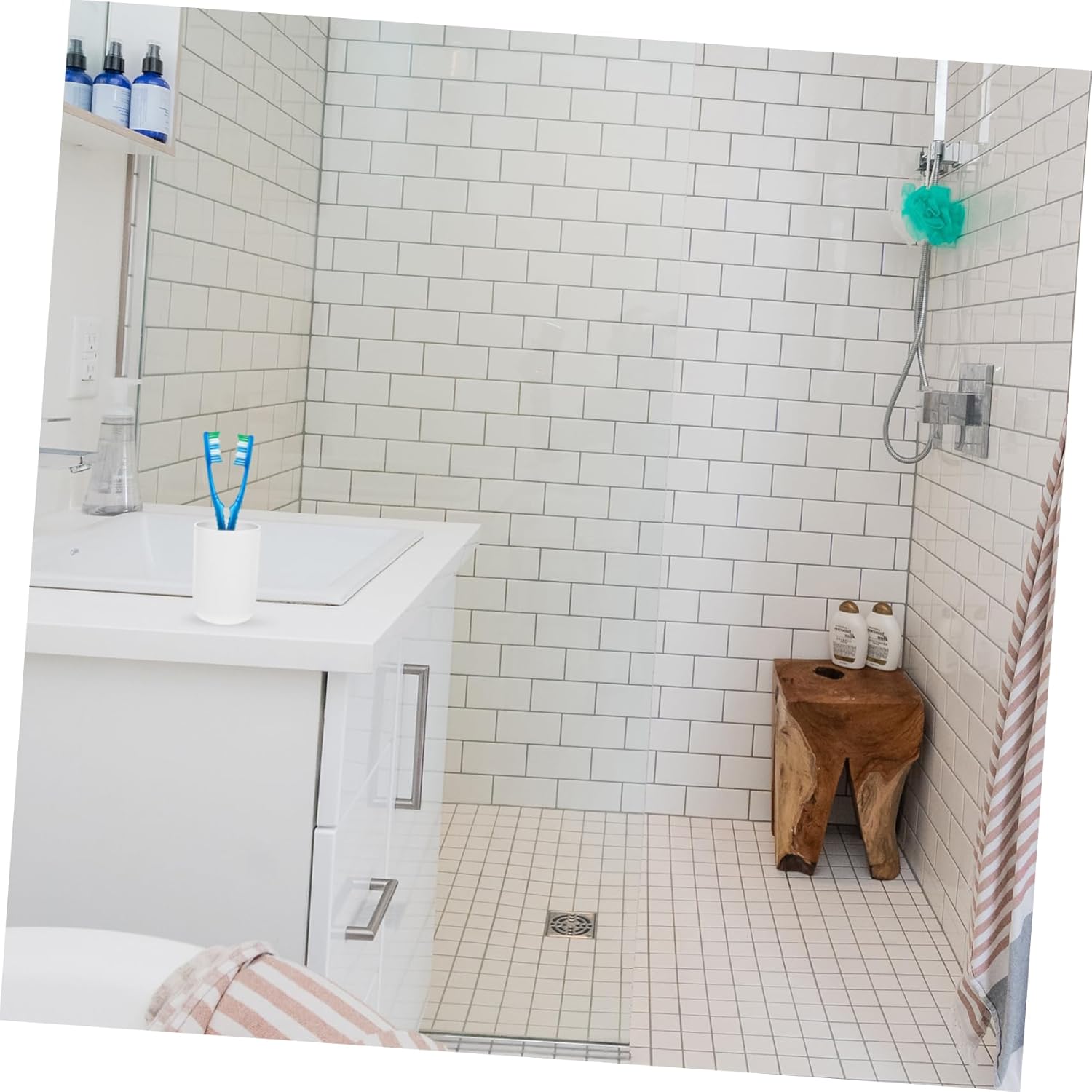 2-Piece Reusable Bathroom Tumbler Toothbrush Cups Pure Safe and Convenient