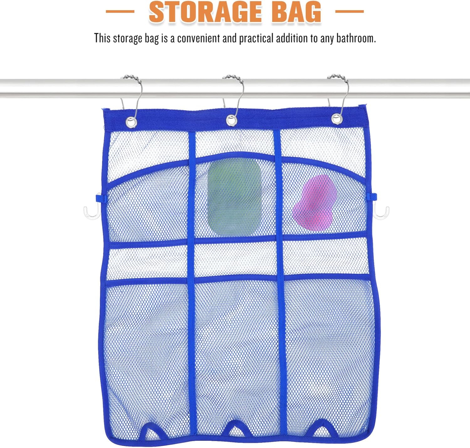 ABOOFAN Hanging Organizer for Showers Kids Toys and More