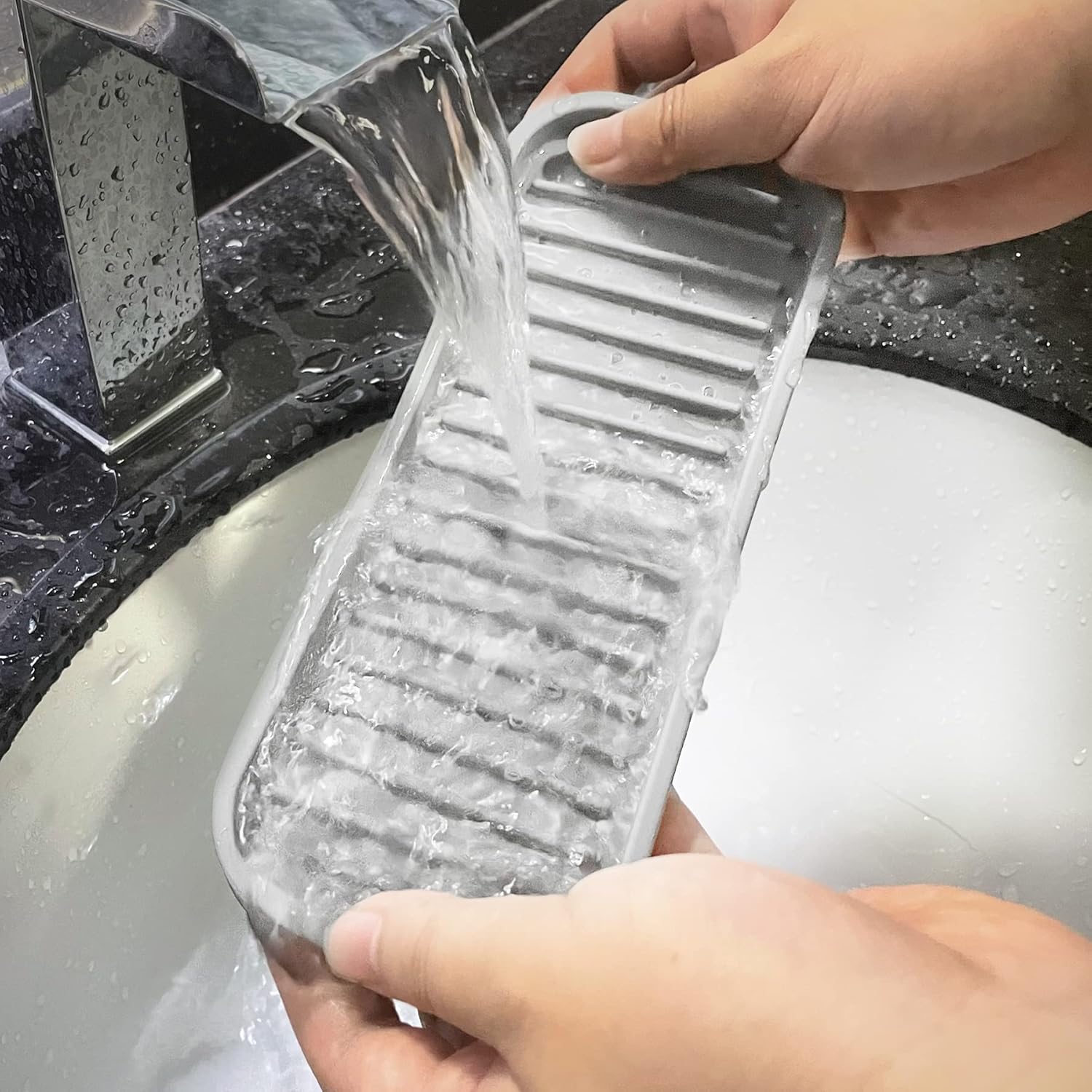 Mofason Silicone Soap Organizer Sink caddy