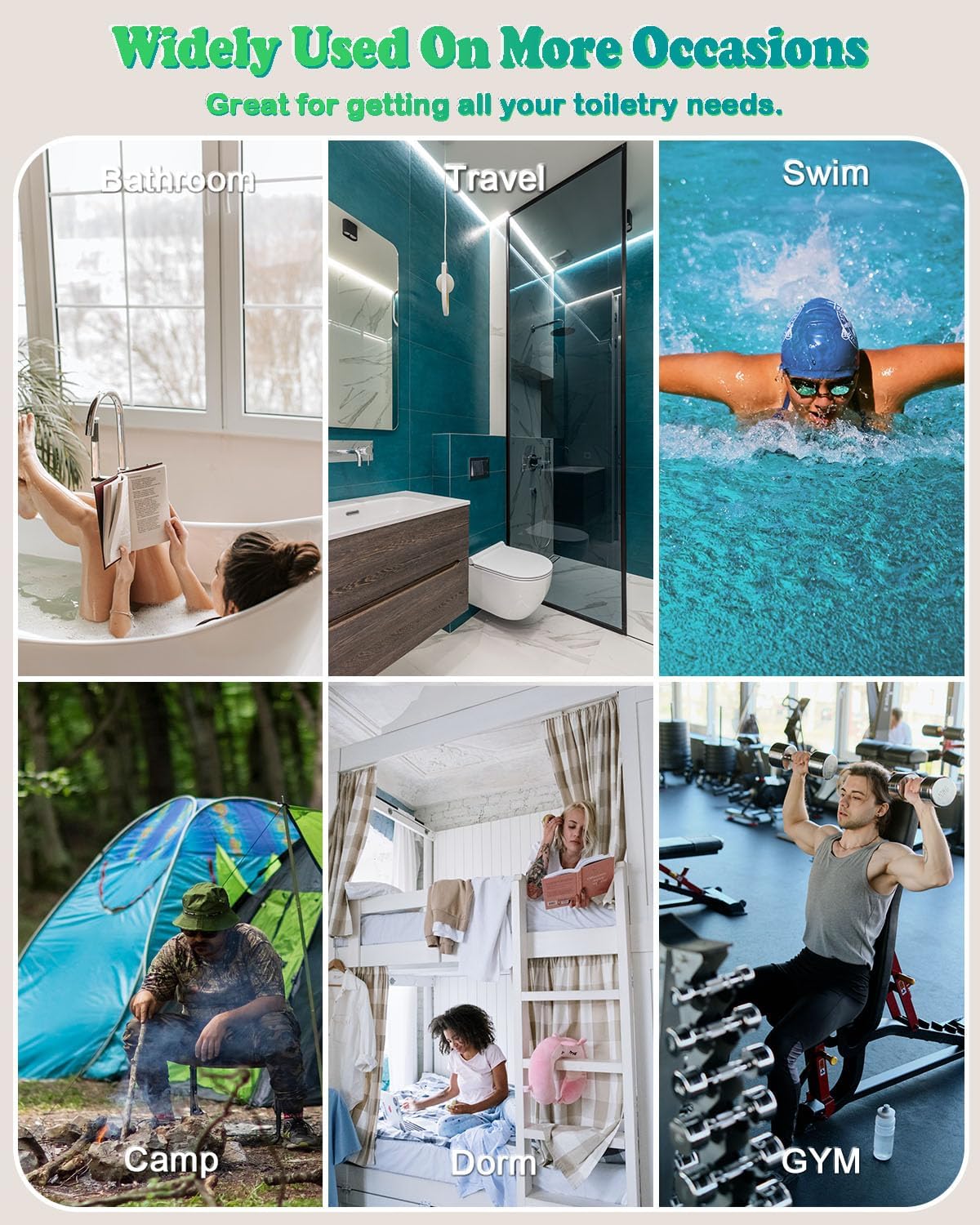 Lifelike Mesh Shower Caddy