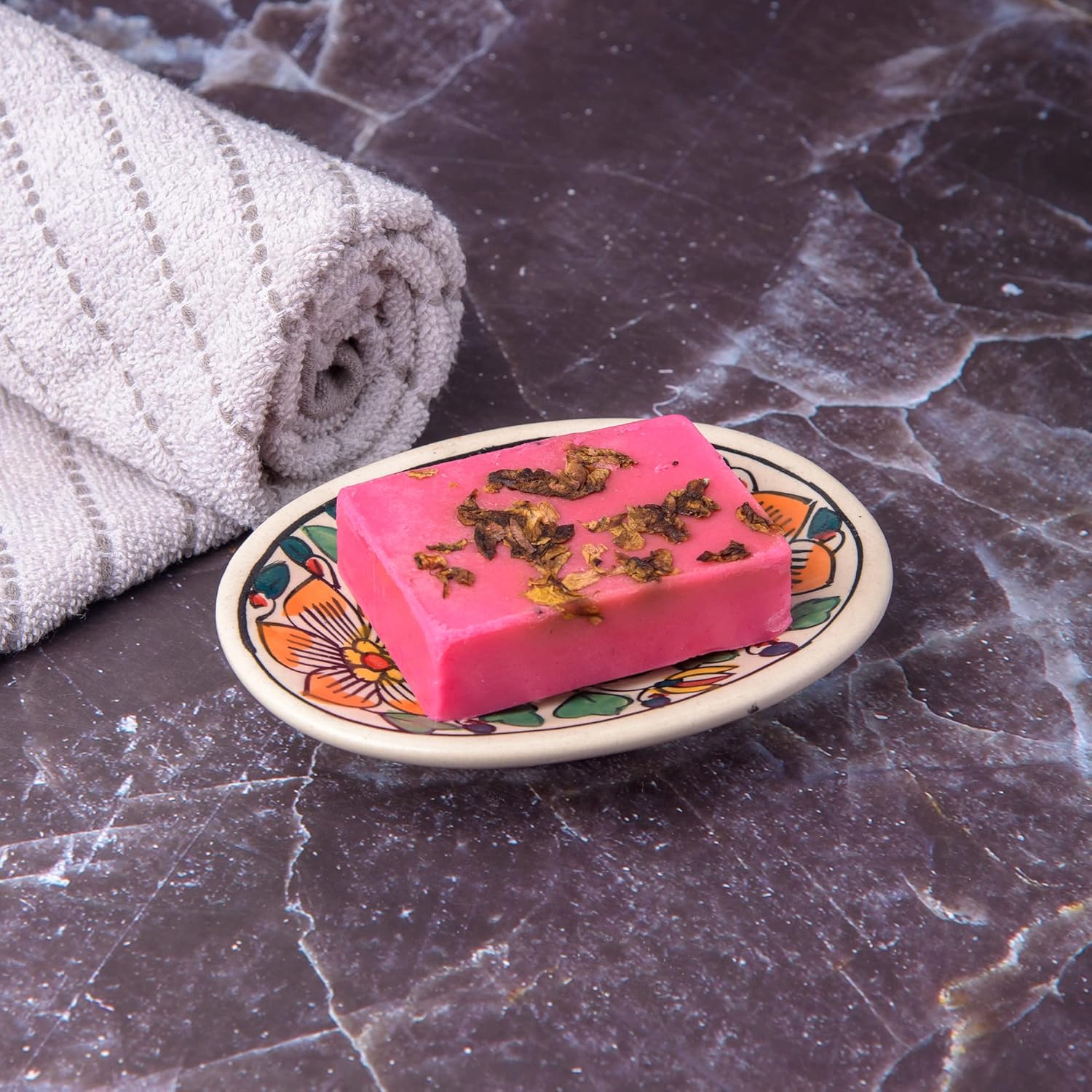Ceramic Soap Dish Tray by Renowned Artist
