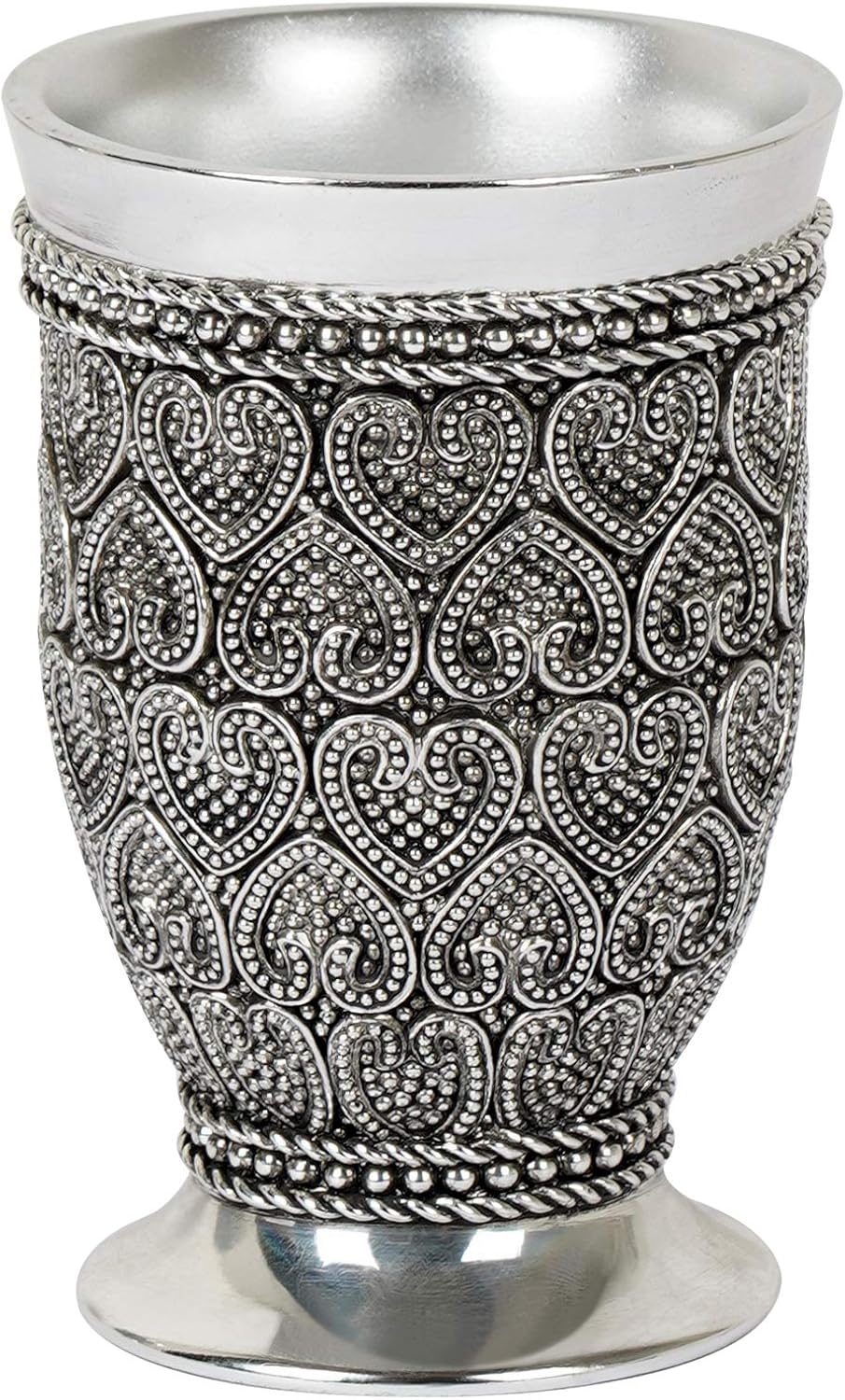 Stylish Beaded Heart Tumbler