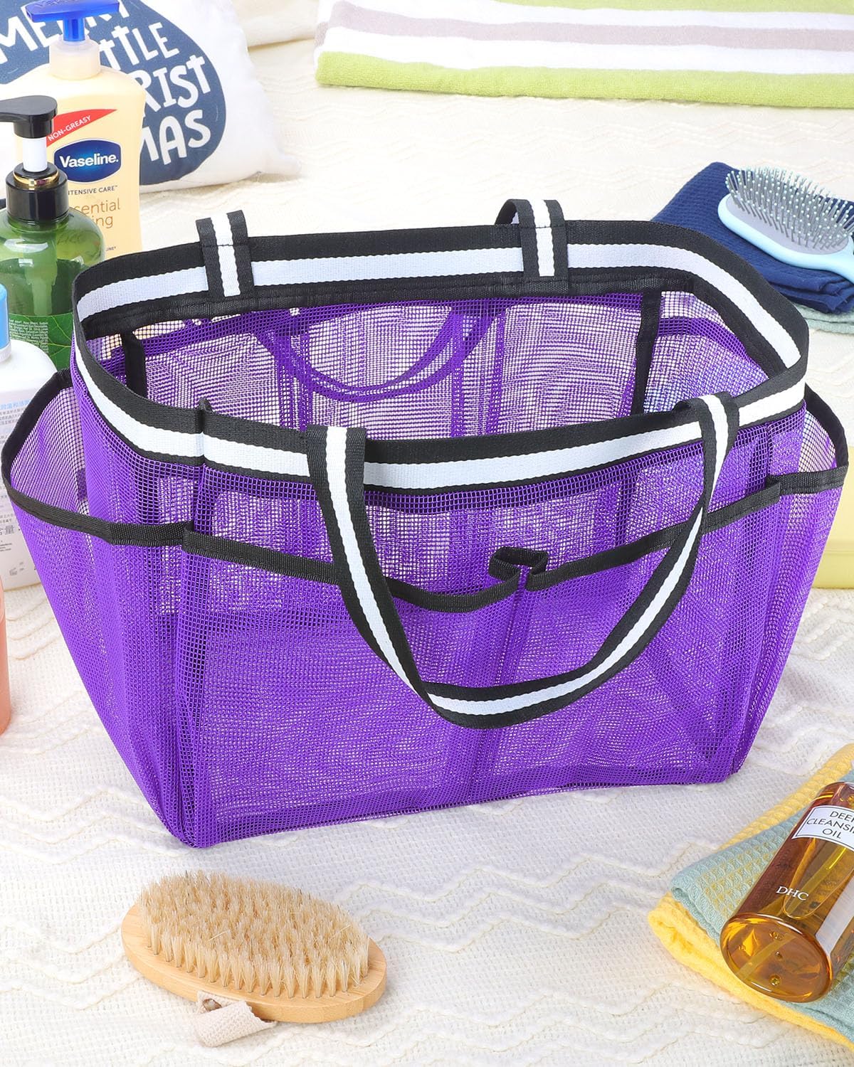 Lifelike Mesh Shower Caddy
