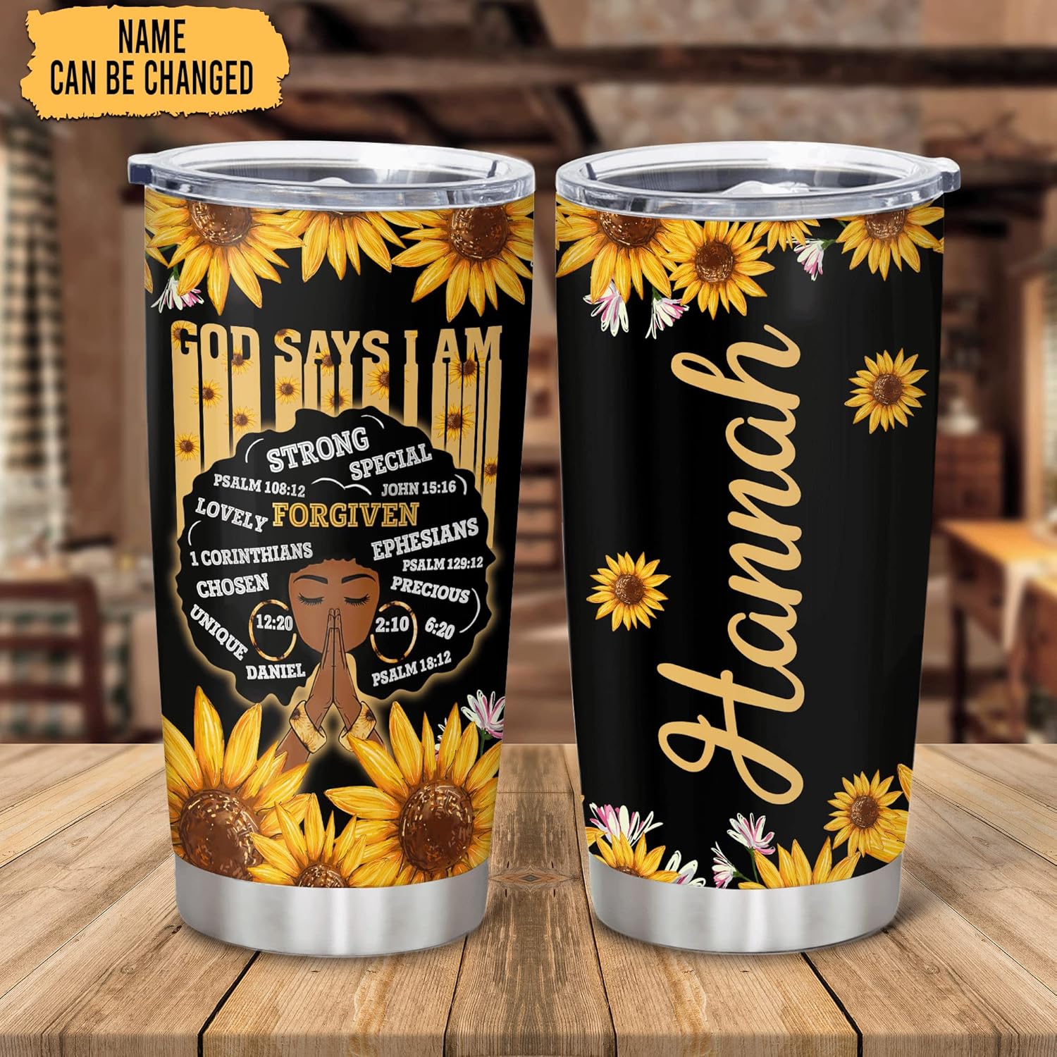 Magnetic Bottle Holder Personalized Gift Stylish Tumbler for Her