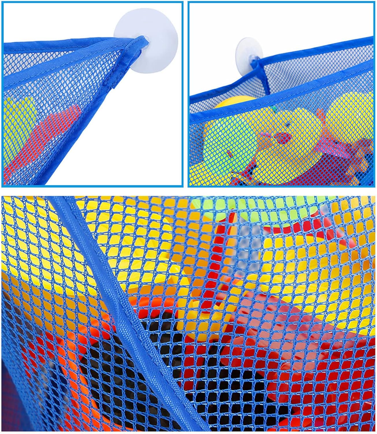 Chil Bath Toy Organizer with 3 Suction Cups