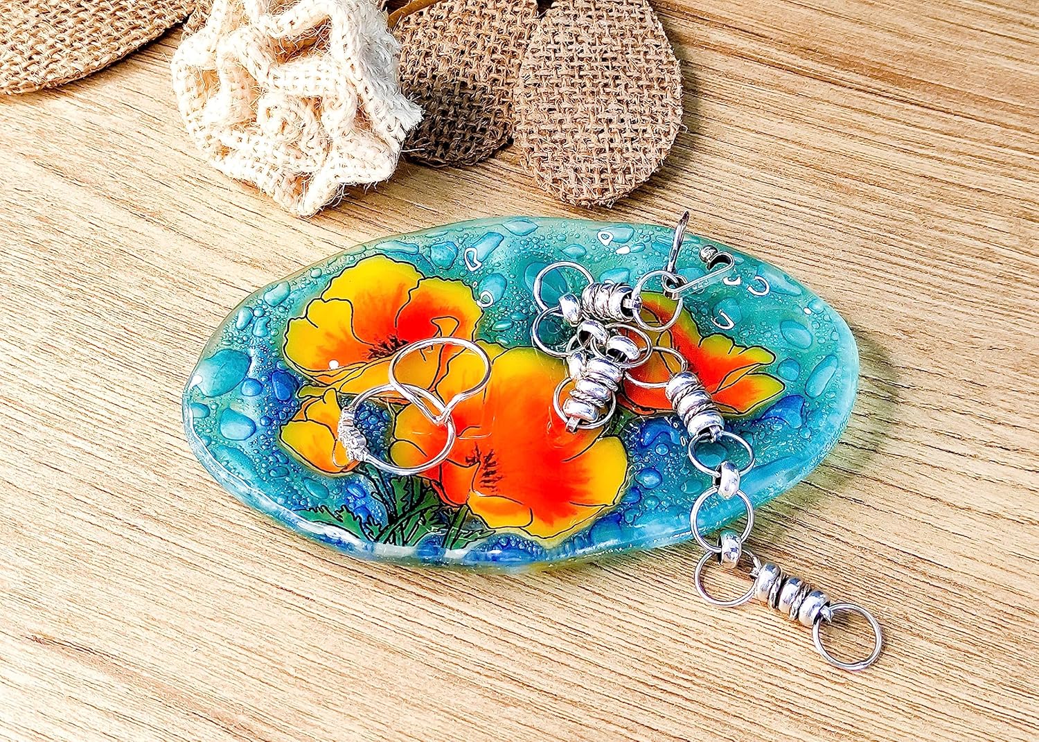 California Poppy Soap Dish